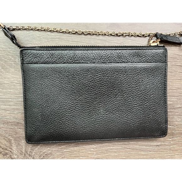 Henri Bendel Black Leather Clutch - Picture 3 of 8